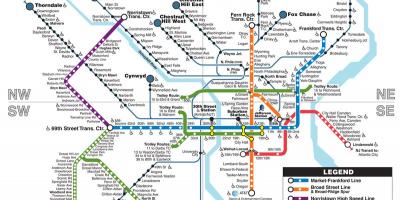 Metro kat jeyografik Philadelphia