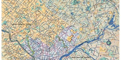 Philly bisiklèt kat jeyografik