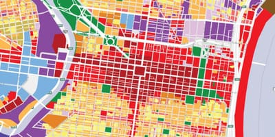 Dekoupaj an zòn kat jeyografik Philadelphia